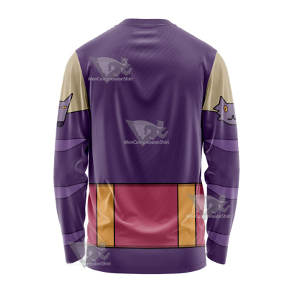 Code Lyoko Odd Purple Cosplay Long Sleeve Shirt