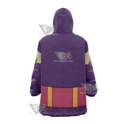 Code Lyoko Odd Purple Cosplay Snug Oversized Blanket Hoodie