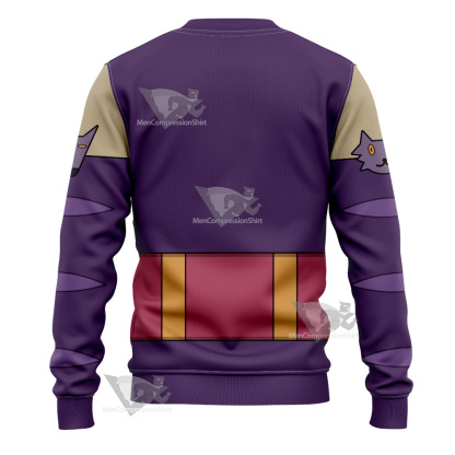 Code Lyoko Odd Purple Cosplay Sweatshirt