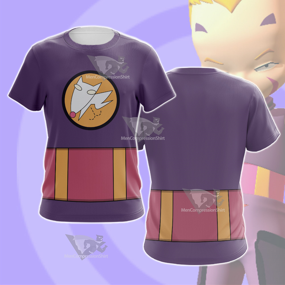 Code Lyoko Odd Purple Cosplay T-Shirt