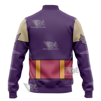 Code Lyoko Odd Purple Cosplay Varsity Jacket