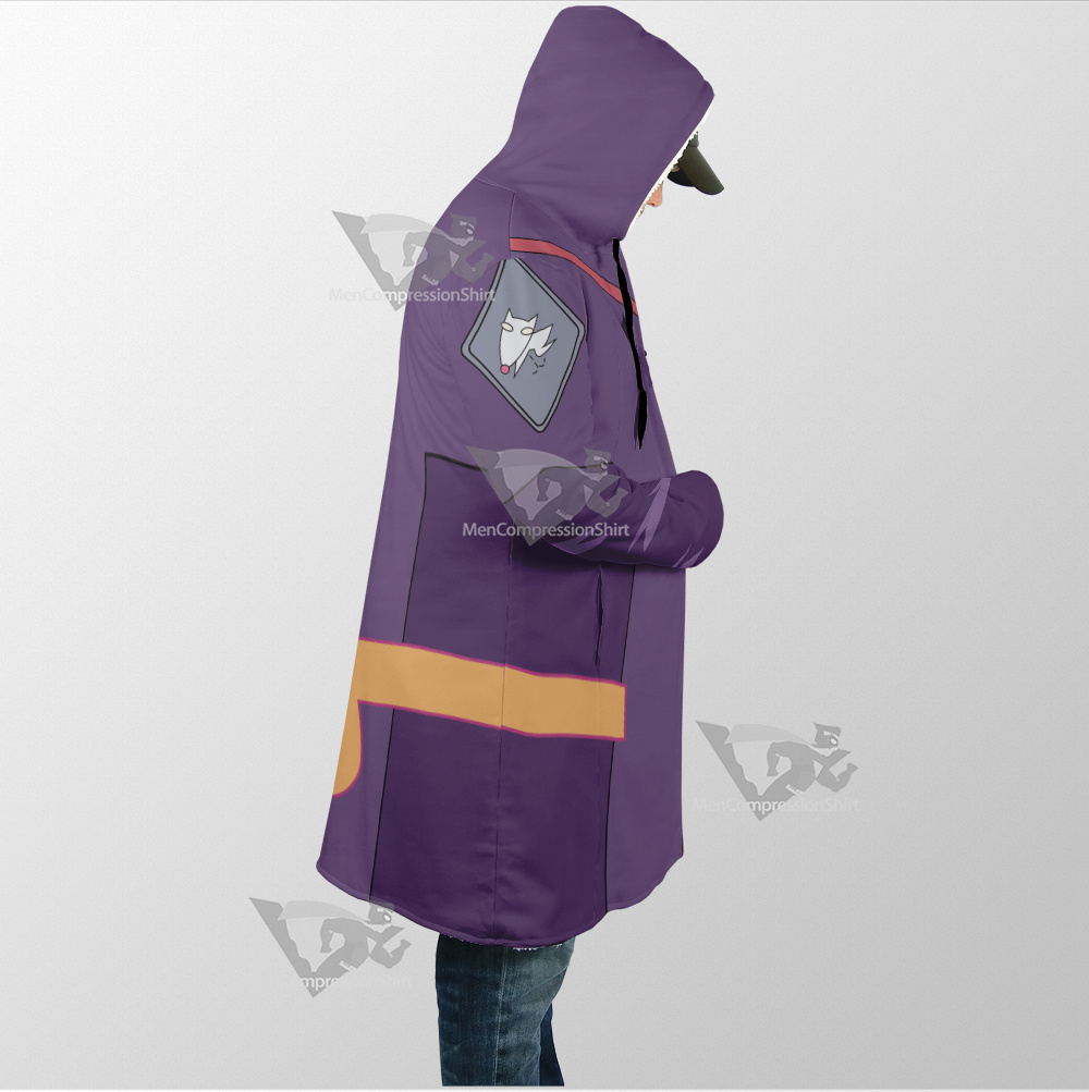 Code Lyoko Odd S4 Purple Cosplay Dream Cloak