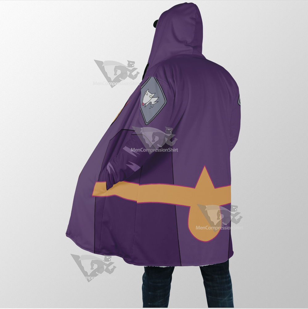 Code Lyoko Odd S4 Purple Cosplay Dream Cloak