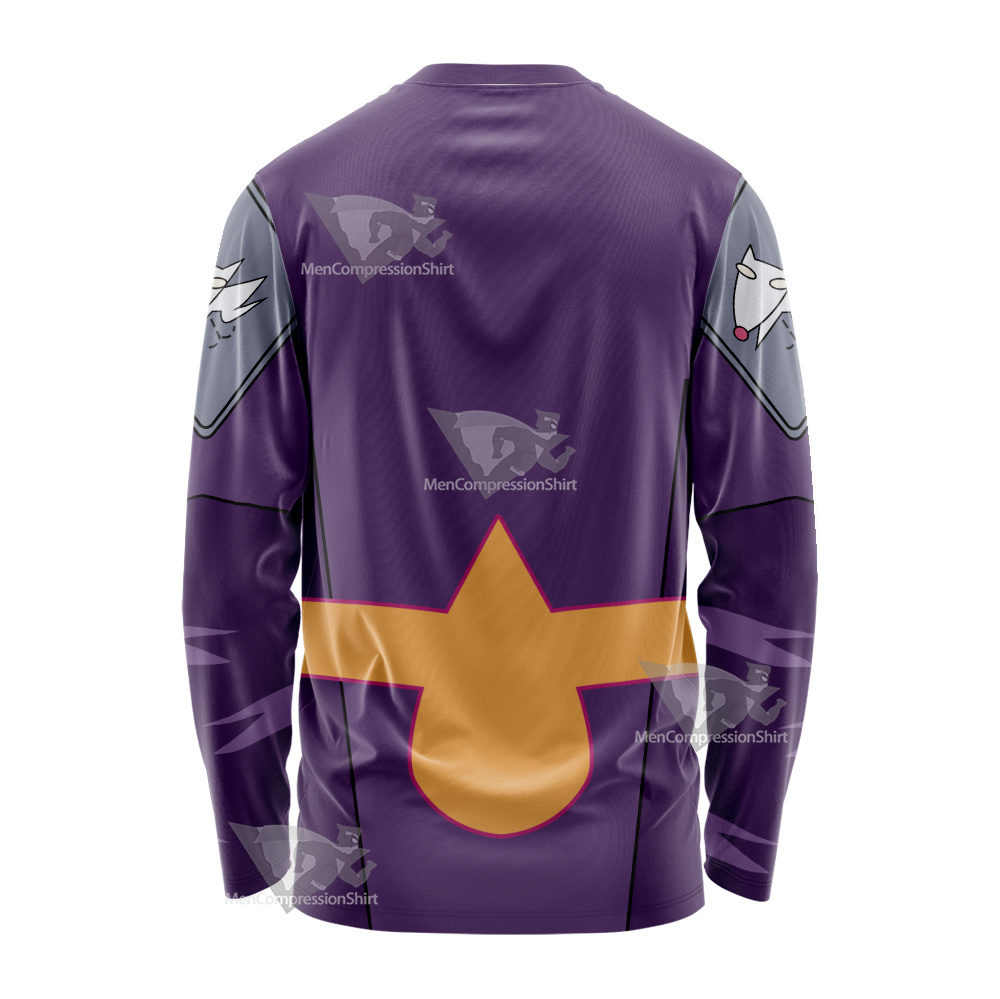 Code Lyoko Odd S4 Purple Cosplay Long Sleeve Shirt