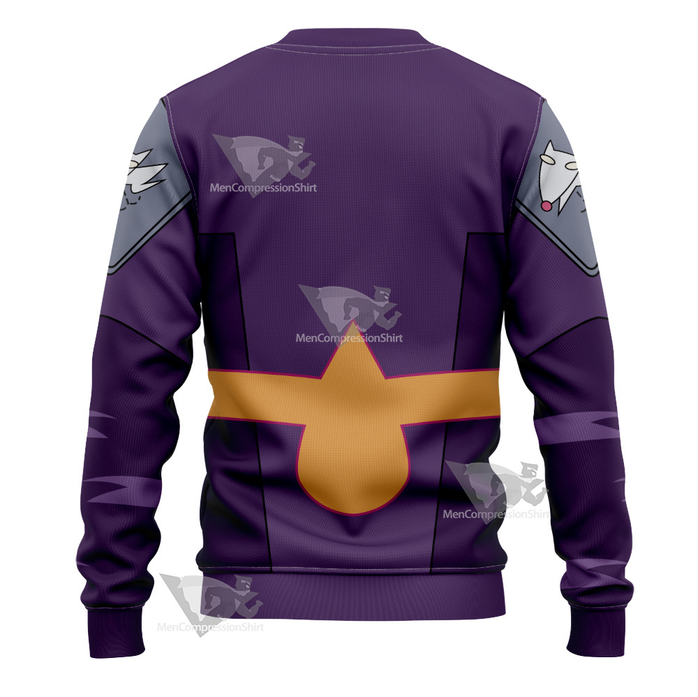 Code Lyoko Odd S4 Purple Cosplay Sweatshirt