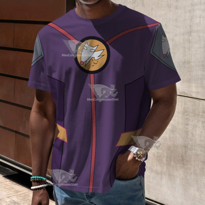 Code Lyoko Odd S4 Purple Cosplay T-Shirt