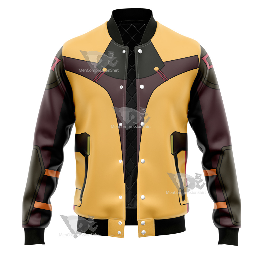 Code Lyoko Ulrichs Yellwo Cosplay Varsity Jacket