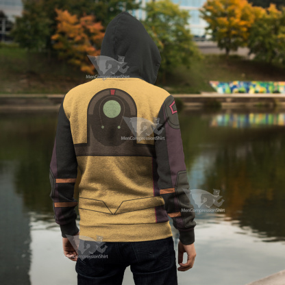 Code Lyoko Ulrichs Yellwo Cosplay Zip Up Hoodie
