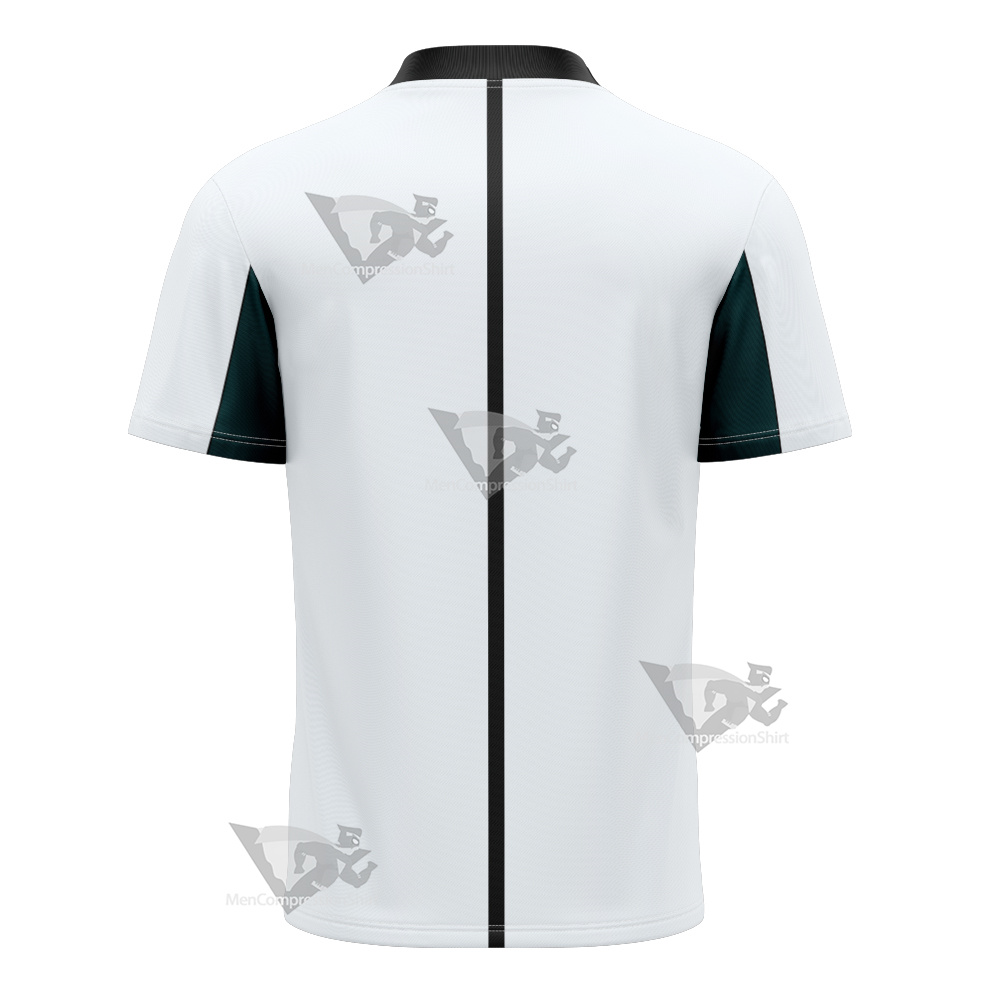 Code Lyoko William White Cosplay Football Jersey