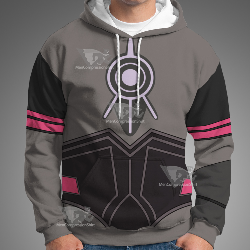 Code Lyoko William Xana Grey Cosplay Hoodie