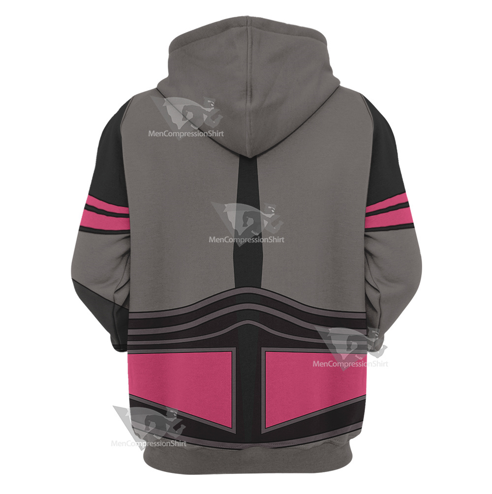 Code Lyoko William Xana Grey Cosplay Hoodie
