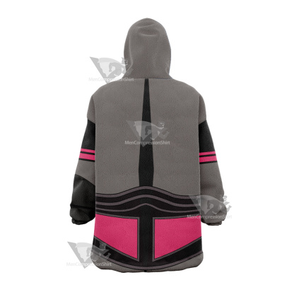 Code Lyoko William Xana Grey Cosplay Snug Oversized Blanket Hoodie