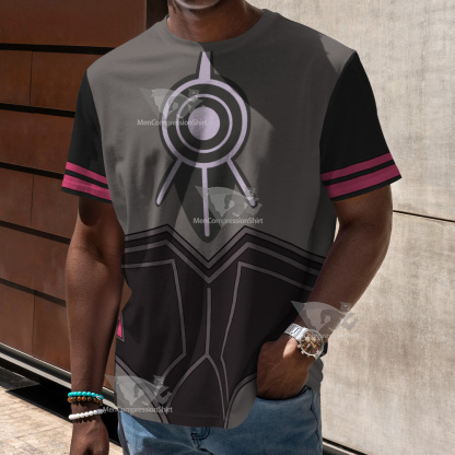 Code Lyoko William Xana Grey Cosplay T-Shirt