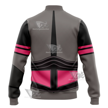 Code Lyoko William Xana Grey Cosplay Varsity Jacket