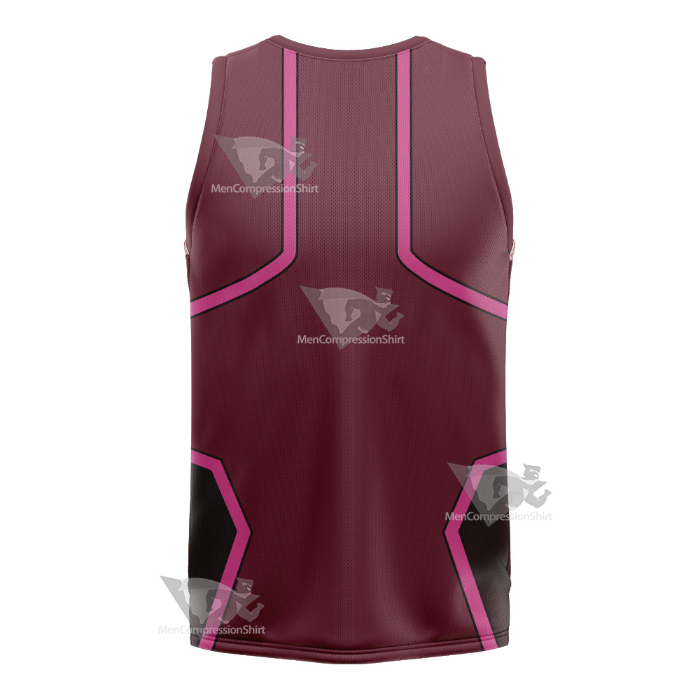 Code Lyoko Yumi Pink Cosplay Basketball Jersey