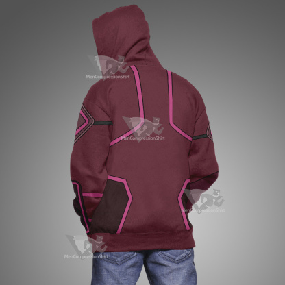 Code Lyoko Yumi Pink Cosplay Hoodie