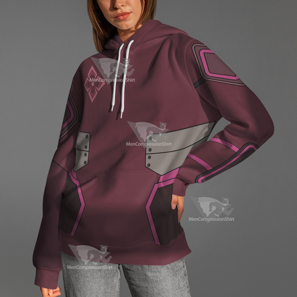 Code Lyoko Yumi Pink Cosplay Hoodie