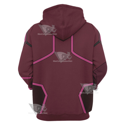 Code Lyoko Yumi Pink Cosplay Hoodie