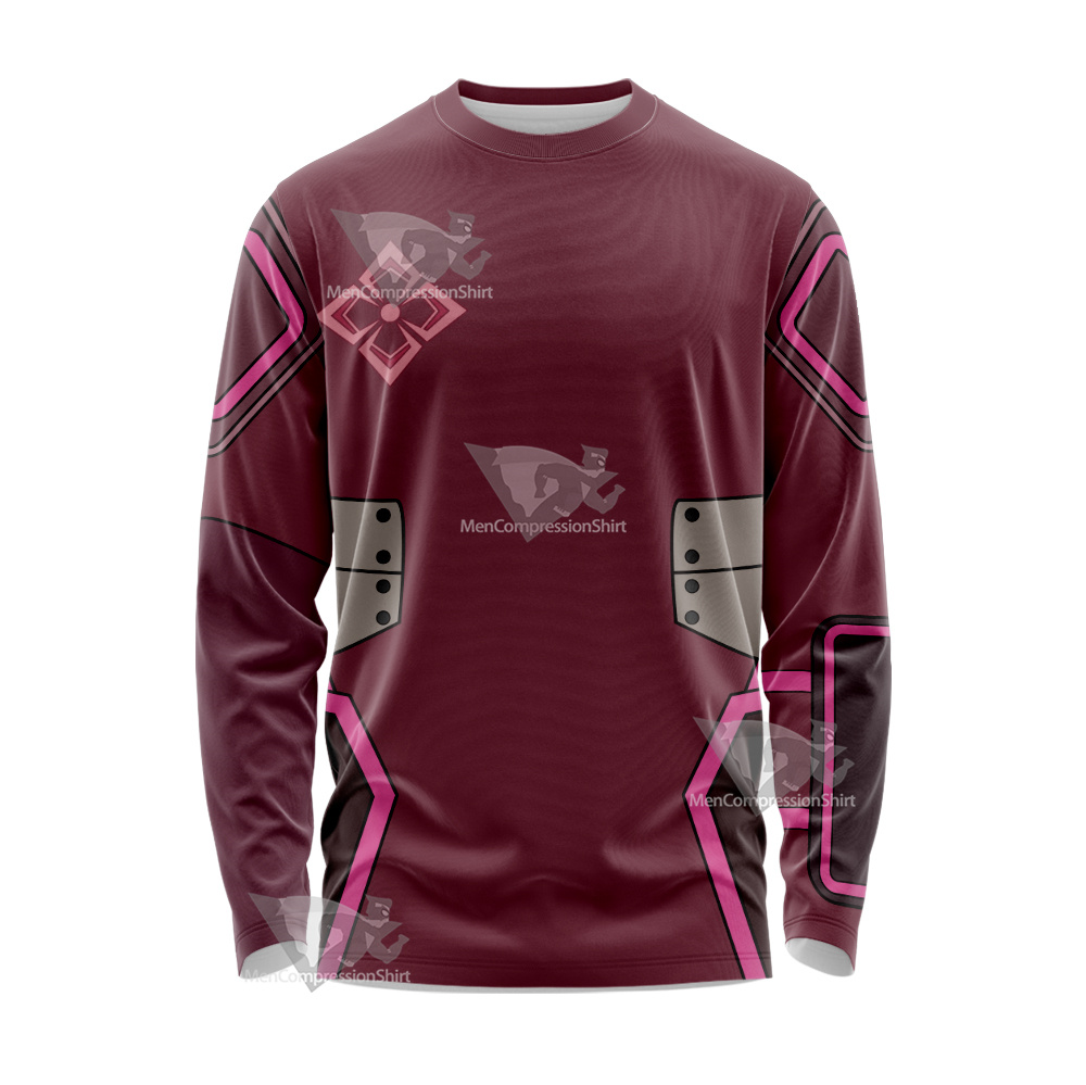 Code Lyoko Yumi Pink Cosplay Long Sleeve Shirt