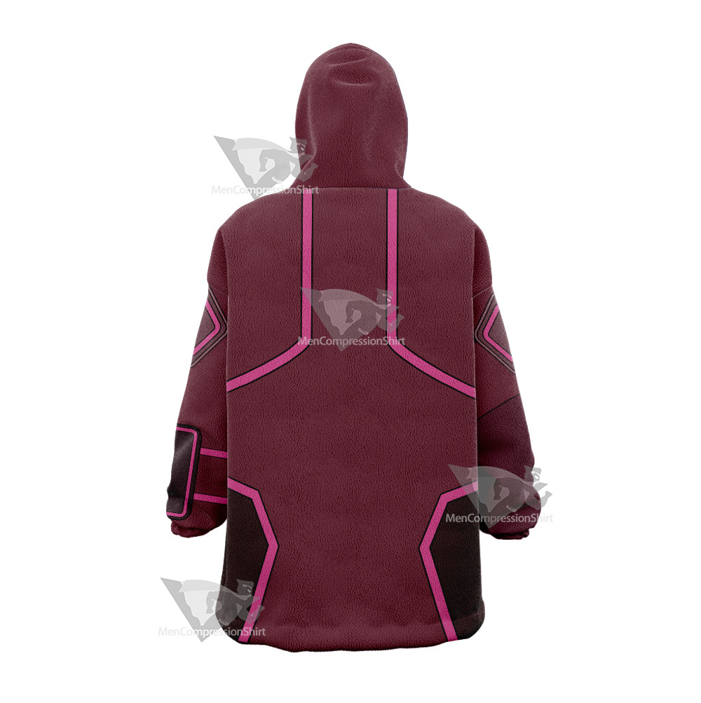 Code Lyoko Yumi Pink Cosplay Snug Oversized Blanket Hoodie