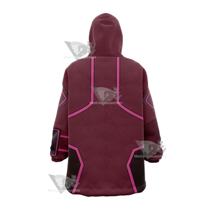 Code Lyoko Yumi Pink Cosplay Snug Oversized Blanket Hoodie