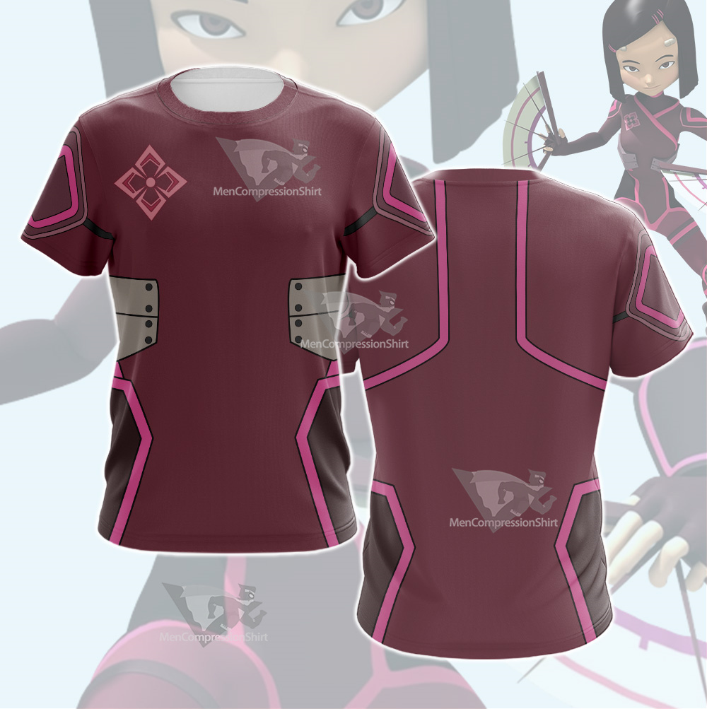 Code Lyoko Yumi Pink Cosplay T-Shirt