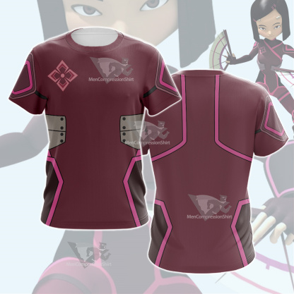 Code Lyoko Yumi Pink Cosplay T-Shirt