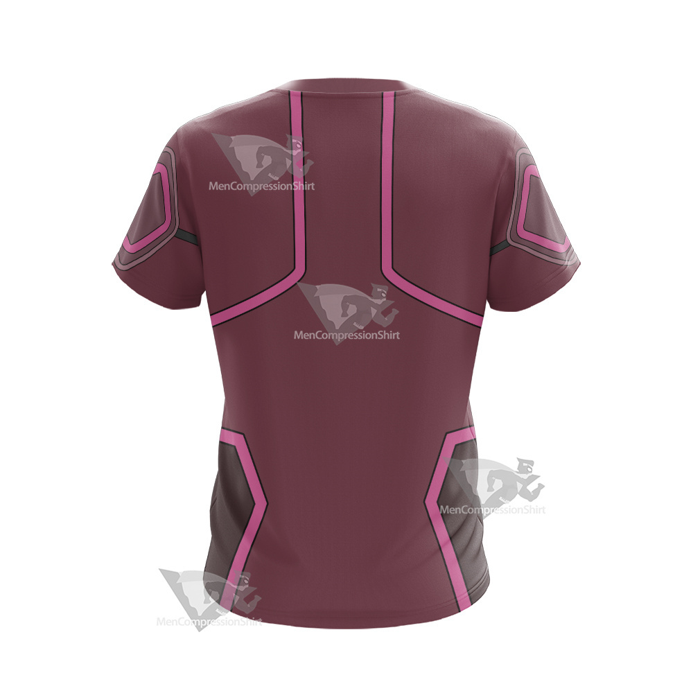 Code Lyoko Yumi Pink Cosplay T-Shirt