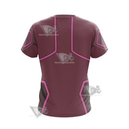 Code Lyoko Yumi Pink Cosplay T-Shirt