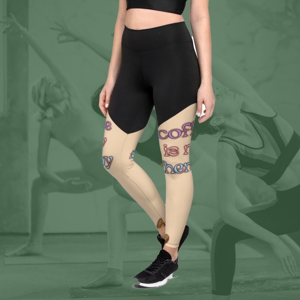Coffee Is My Therapy Women Compression Legging