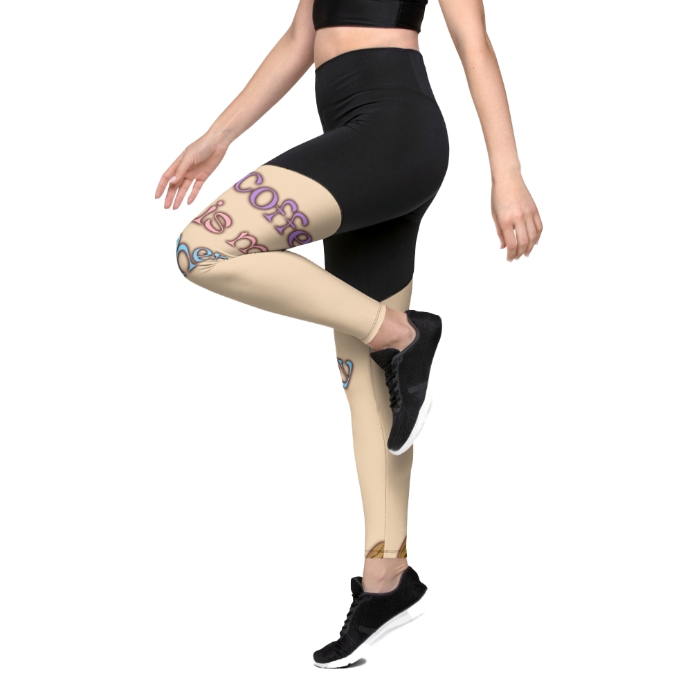 Coffee Is My Therapy Women Compression Legging