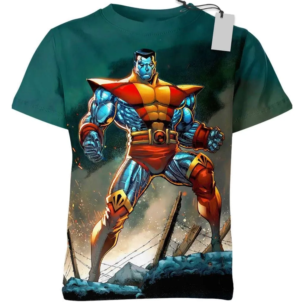 Colossus Superpower Heroes T-Shirt X-Men Superpower Heroes T-Shirt