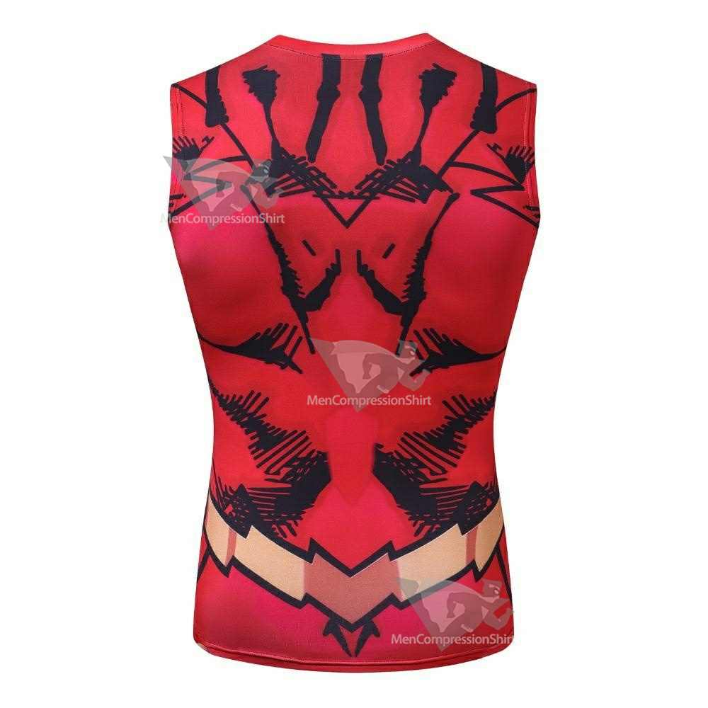 Comic Style Barry Allen Compression Tank Top