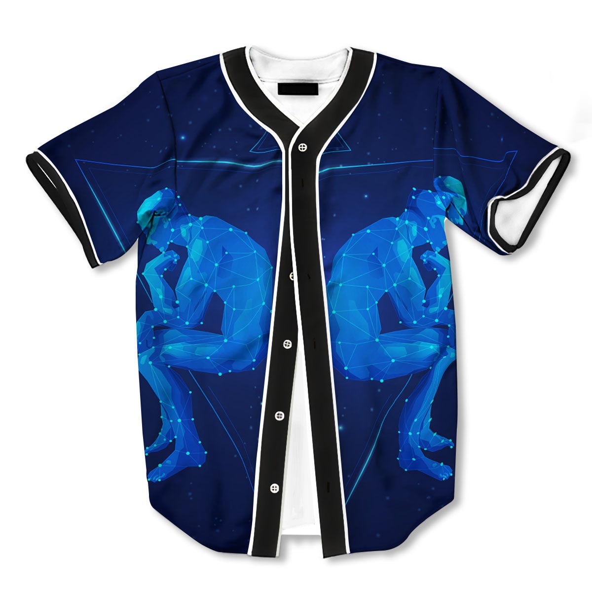 Constellation Gemini 3d Print Full Size Baseball Jerseys