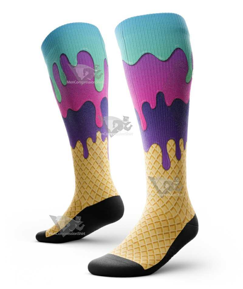 Cool Cone Knee High Compression Socks