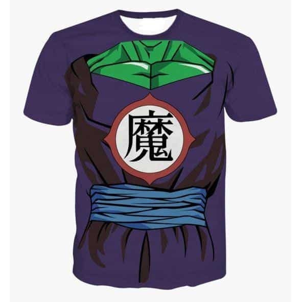 Cool Namekian Piccolo Costume 3d Printed Anime T-Shirt