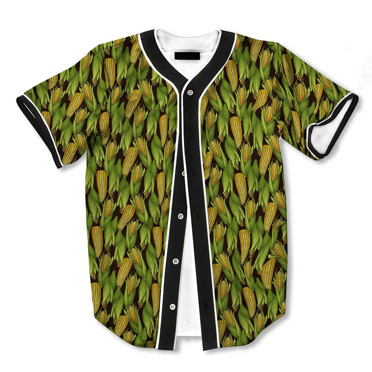 Corn Pattern 3d Print Full Size Baseball Jerseys