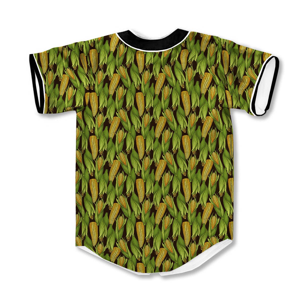 Corn Pattern 3d Print Full Size Baseball Jerseys