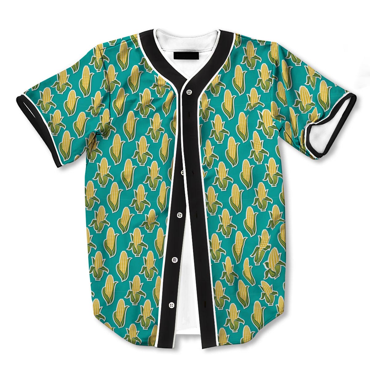 Corncob 3d Print Full Size Pattern Baseball Jerseys