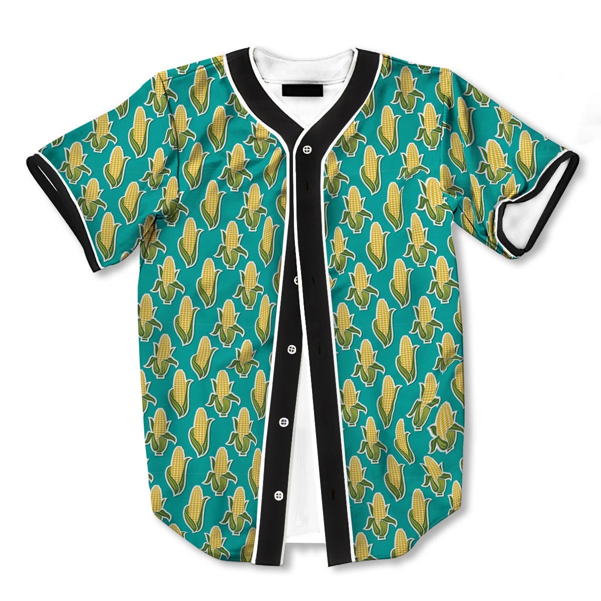 Corncob 3d Print Full Size Pattern Baseball Jerseys
