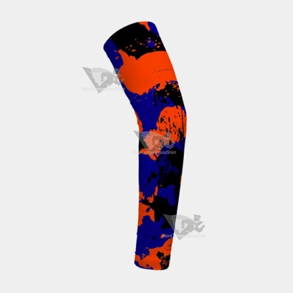 Corrosive Orange Black Blue Arm Sleeve