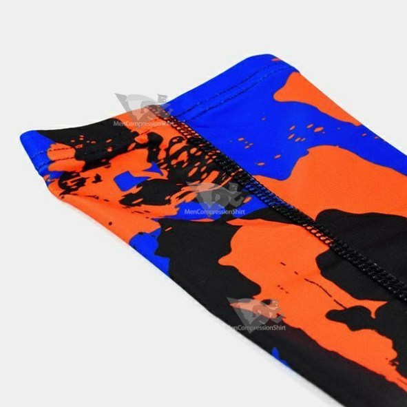 Corrosive Orange Black Blue Arm Sleeve