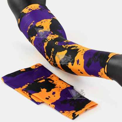 Corrosive Purple Black Yellow Kids Arm Sleeve
