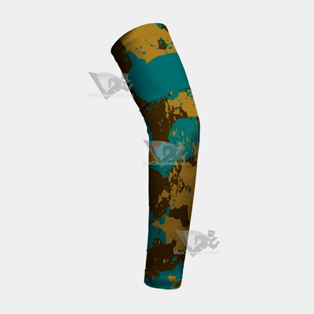 Corrosive Teal Gold Arm Sleeve