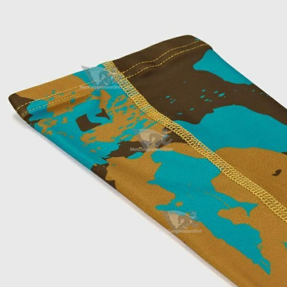 Corrosive Teal Gold Arm Sleeve