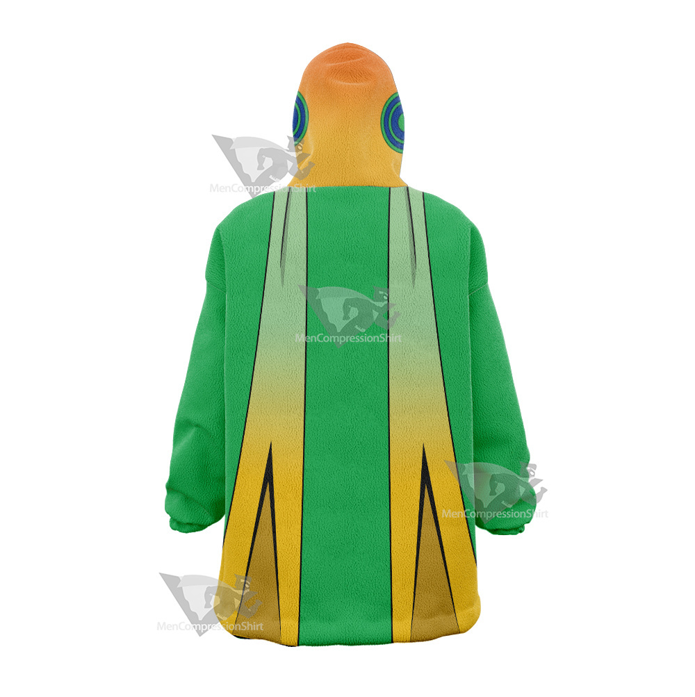 Cucumber Quest Noisemaste Green Cosplay Snug Oversized Blanket Hoodie