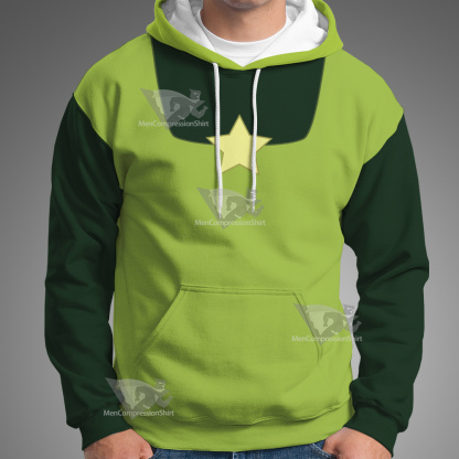 Cucumber Quest Peridot Green Cosplay Hoodie
