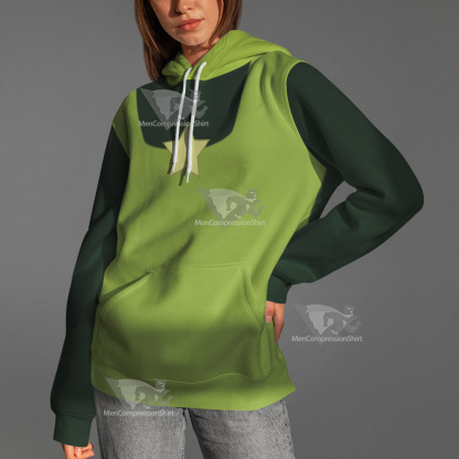 Cucumber Quest Peridot Green Cosplay Hoodie