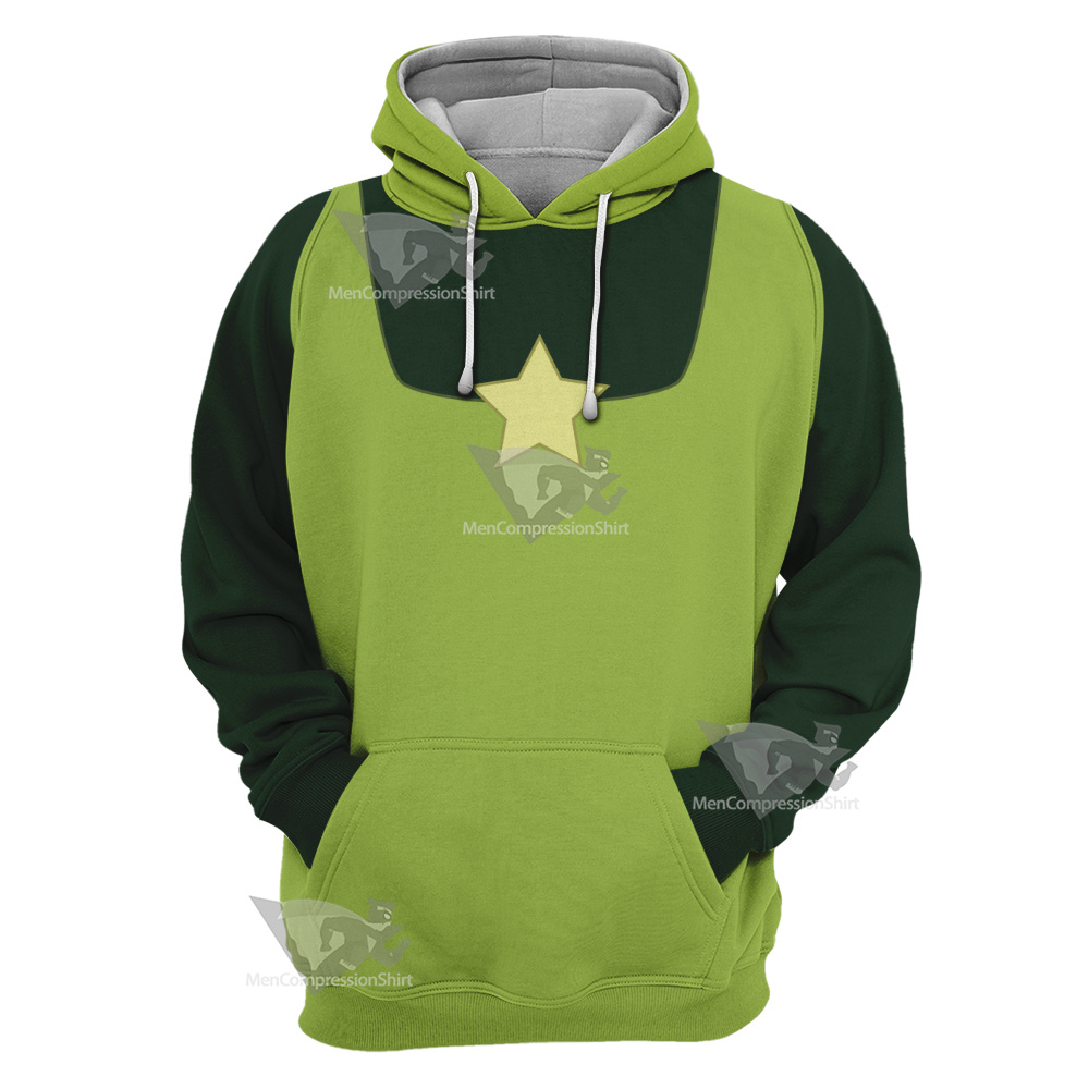 Cucumber Quest Peridot Green Cosplay Hoodie
