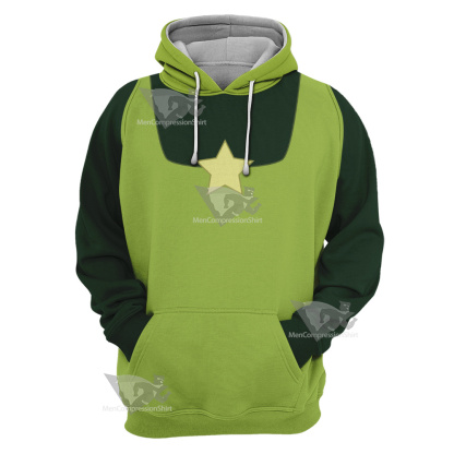 Cucumber Quest Peridot Green Cosplay Hoodie